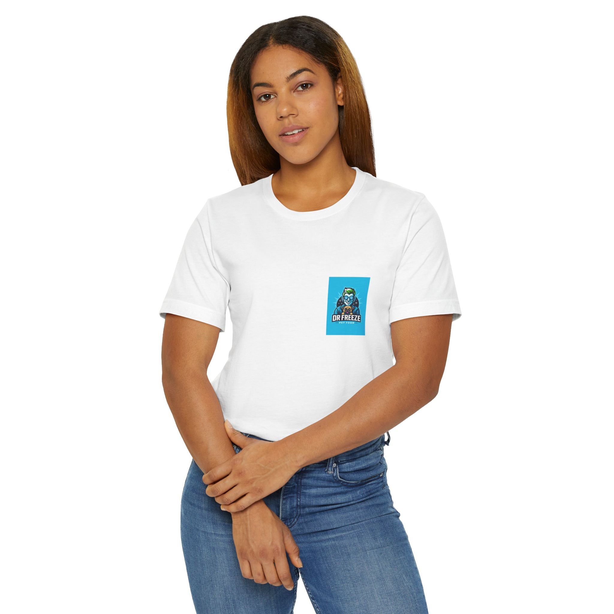 Dr Freeze Pet Food T-Shirt — Retro Logo Tee for Pet Lovers