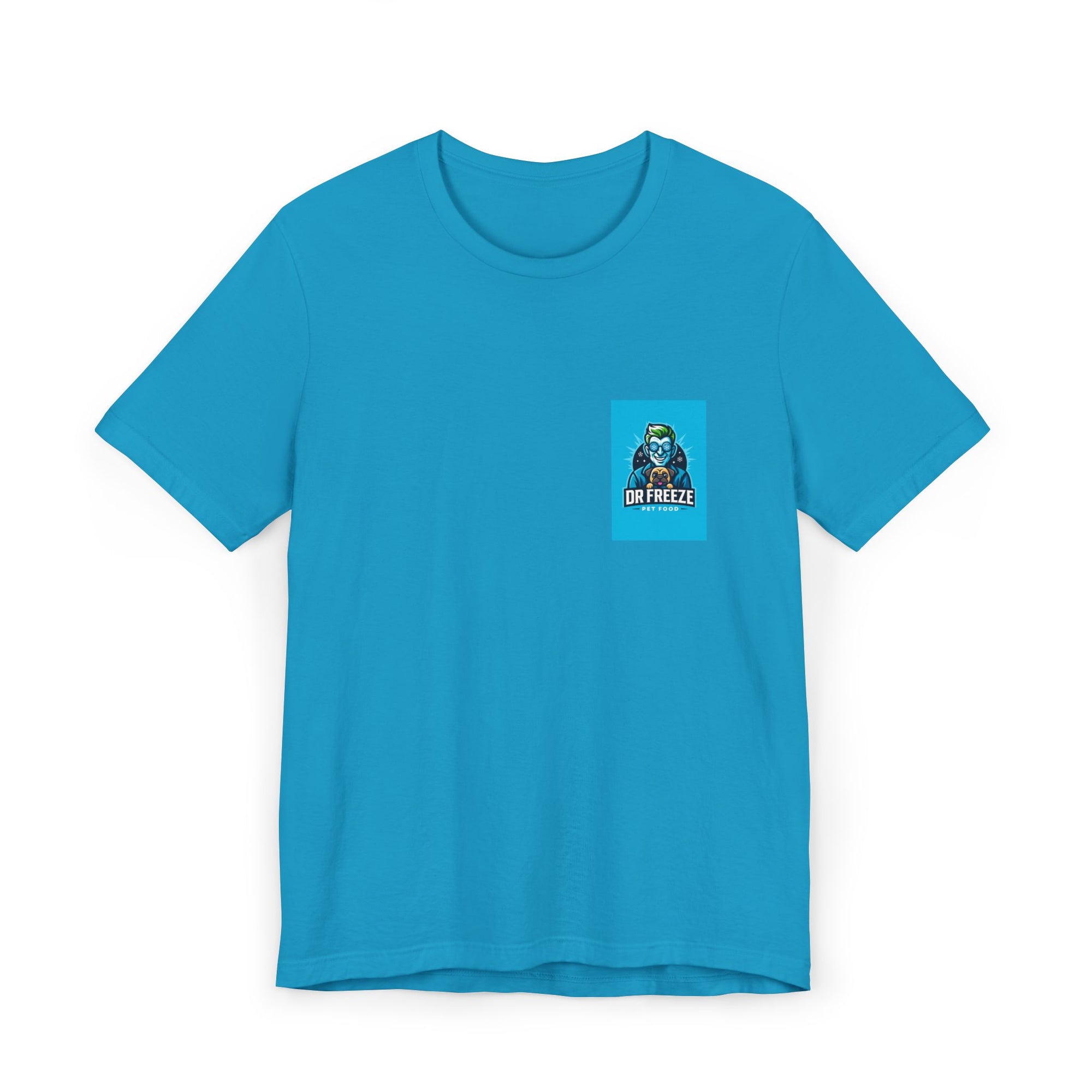 Dr Freeze Pet Food T-Shirt — Retro Logo Tee for Pet Lovers