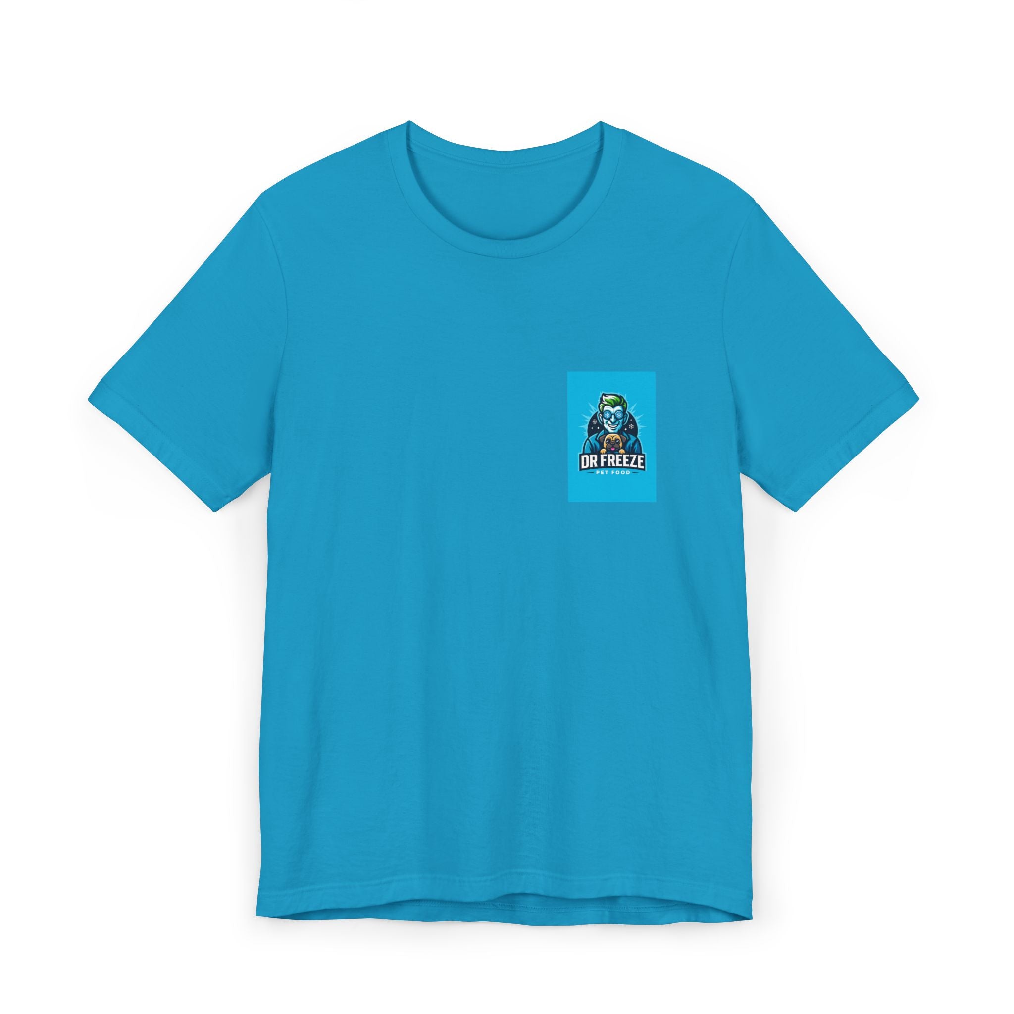 Dr Freeze Pet Food T-Shirt — Retro Logo Tee for Pet Lovers