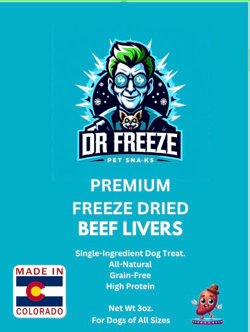 Freeze Dried Beef Liver Treats