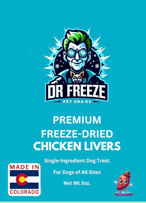 Freeze Dried Chicken Liver Pet Treats