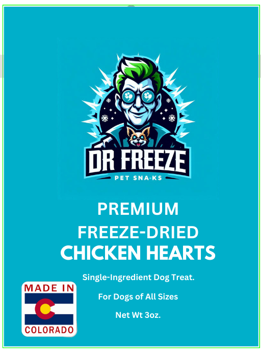 Freeze Dried Chicken Hearts