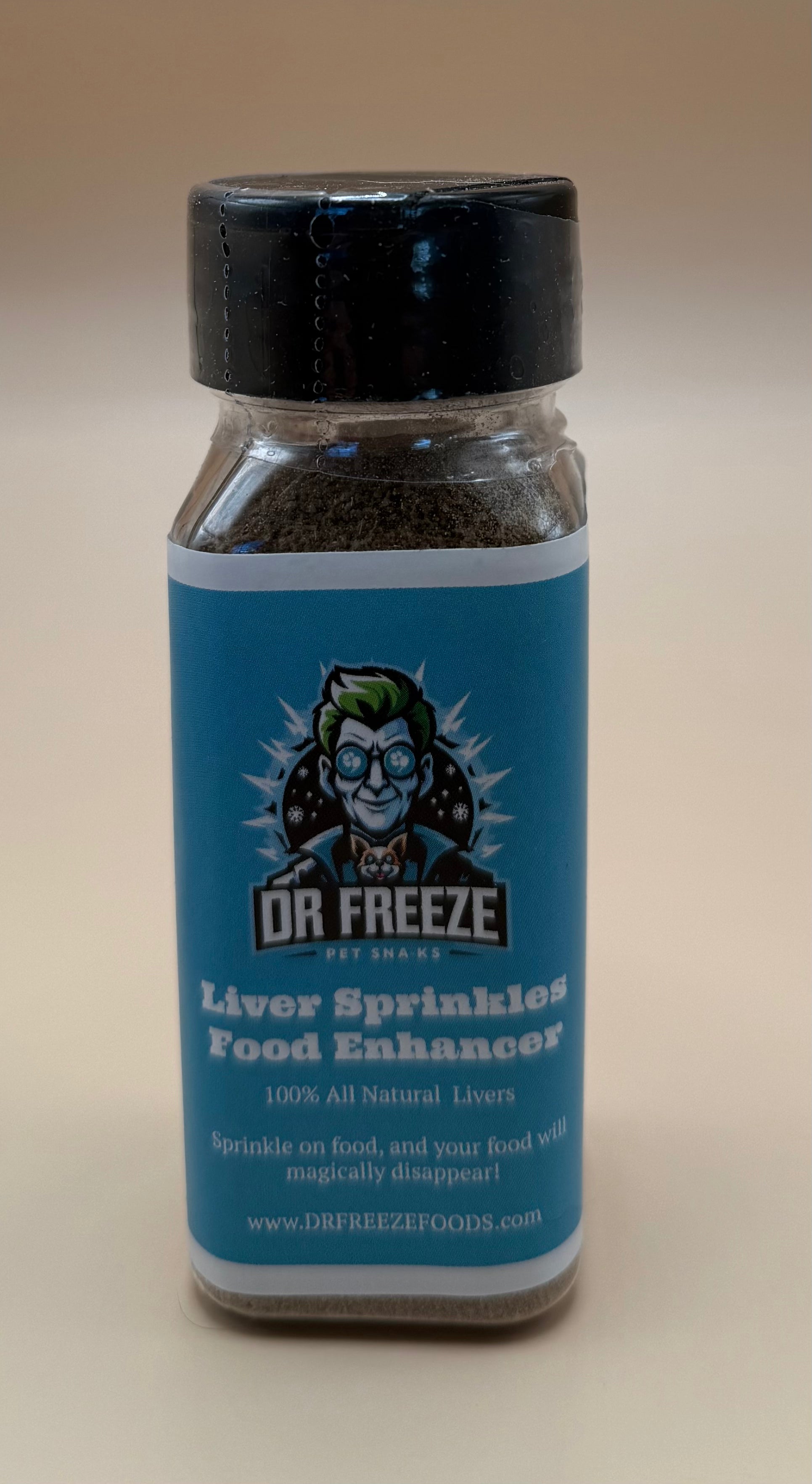 Liver Sprinkles - Food Enhancer. Two flavors. Beef and Chicken