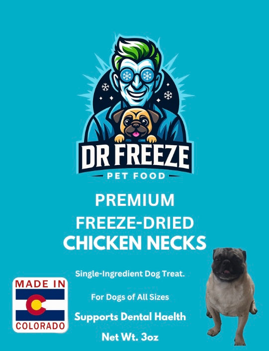 Freeze Dried Chicken Necks Dr Freeze Foods and Snacks