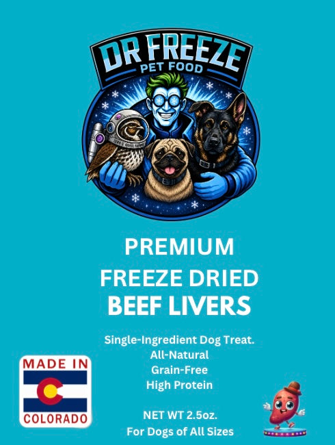 Freeze Dried Beef Liver Treats Dr Freeze Foods and Snacks