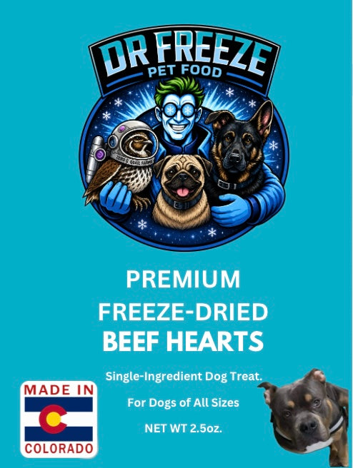 Freeze Dried Beef Heart Bites Dr Freeze Foods and Snacks