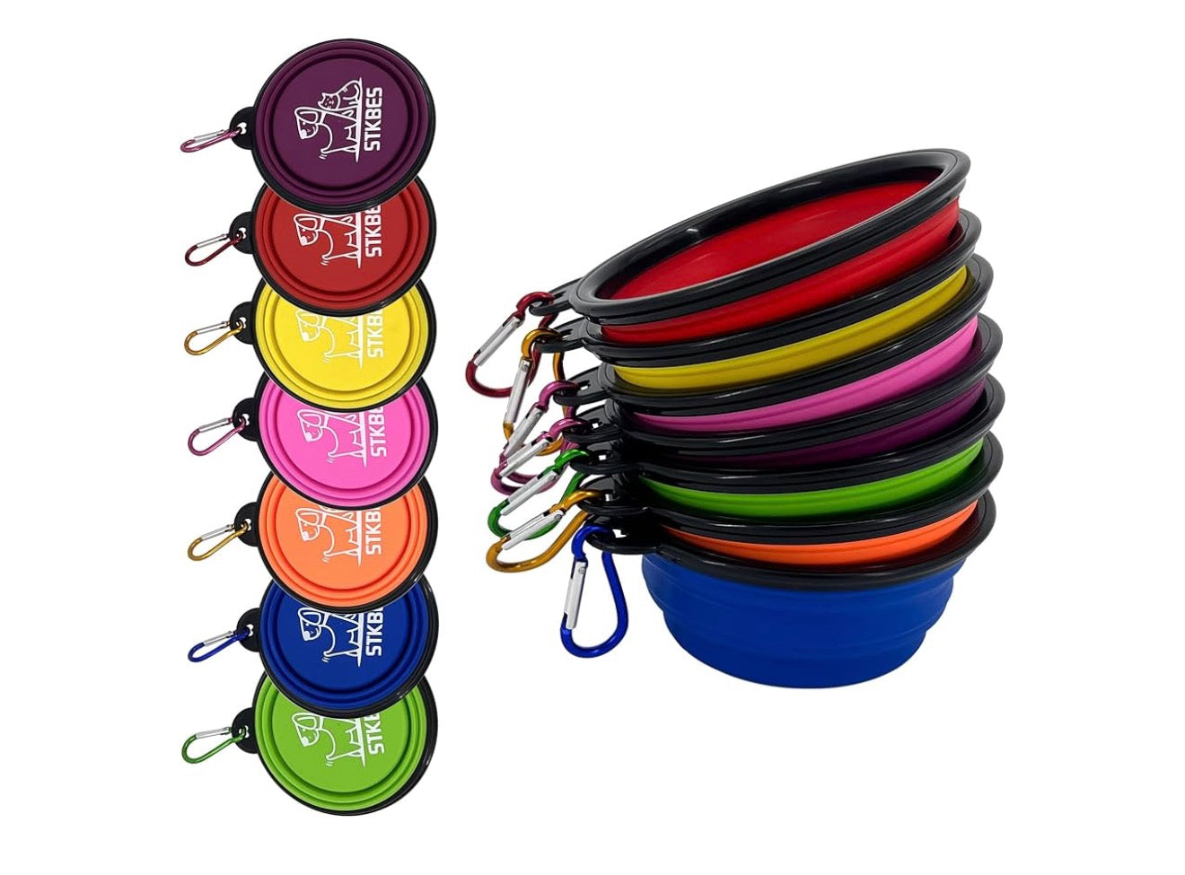 Collapsible Pet Water/Food Bowl Dr Freeze Foods and Snacks