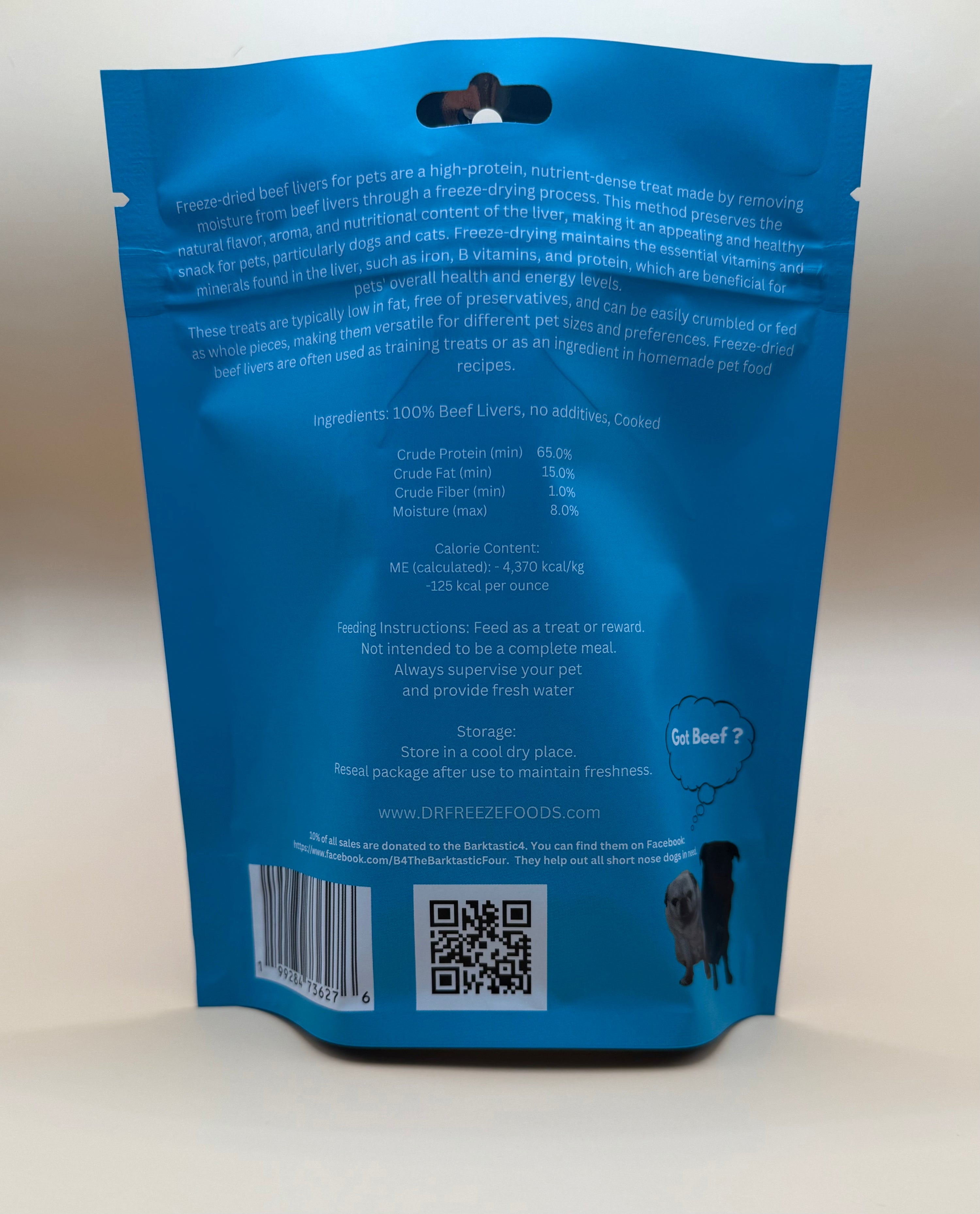 Freeze Dried Beef Liver Treats