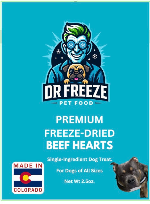 Freeze Dried Beef Heart Bites Dr Freeze Foods and Snacks
