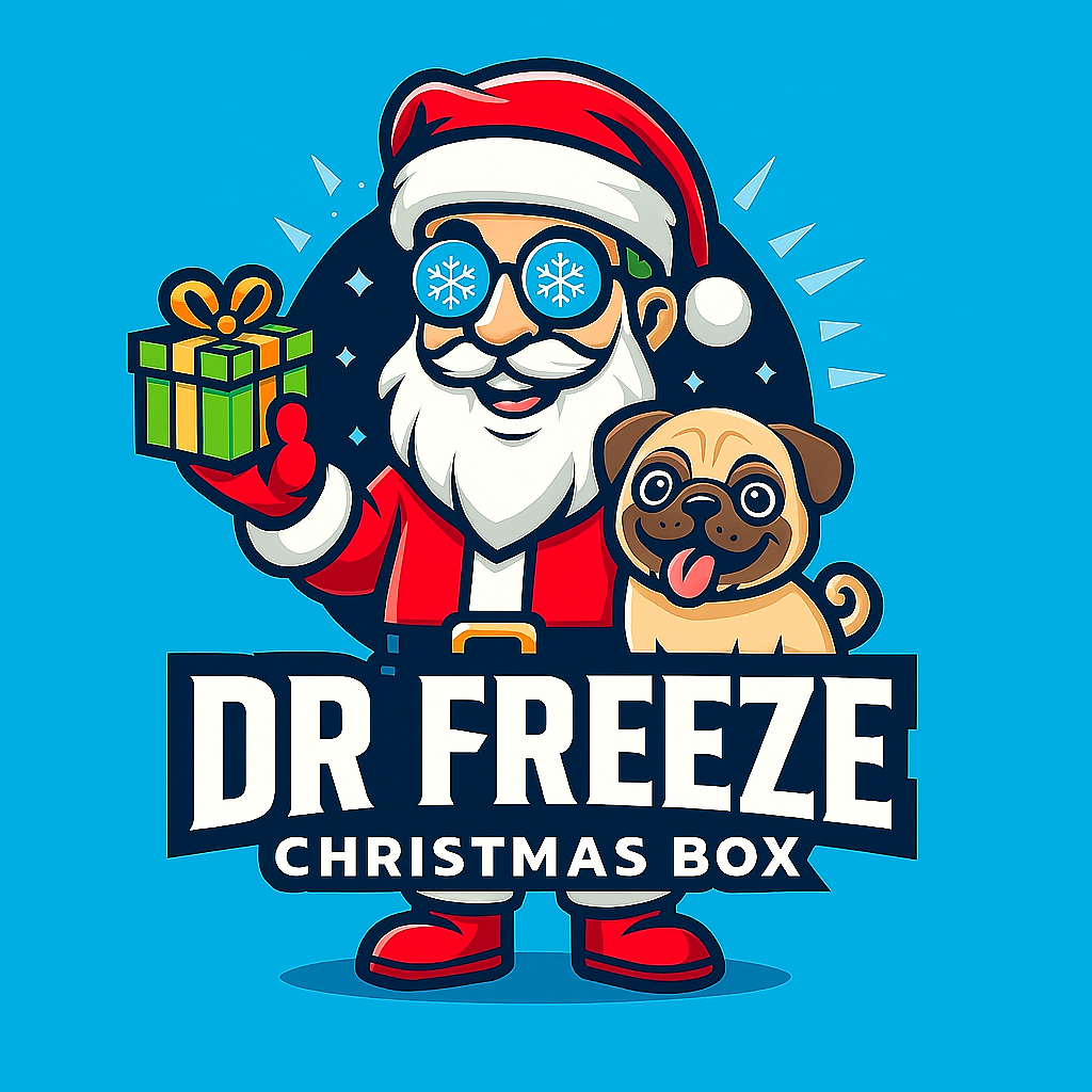 Dr. Freeze Pup Christmas Box! Dr Freeze Foods and Snacks