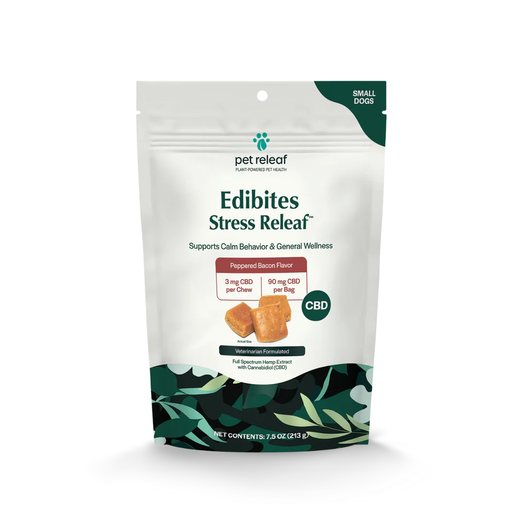 Stress Releaf CBD Edibites For Dogs – Bacon Dr Freeze Foods and Snacks