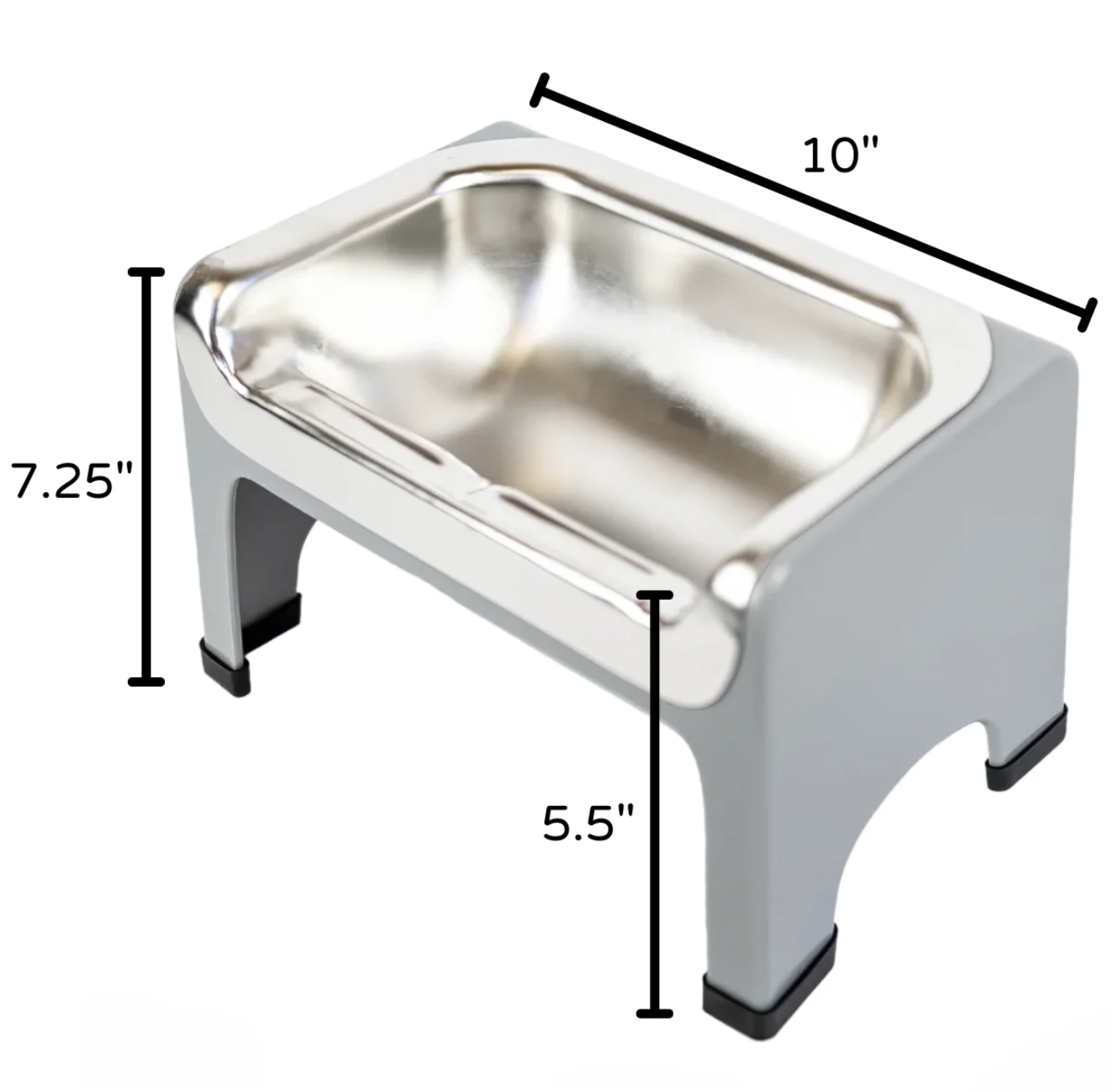 Fluff Trough Feeder -Stainless Steel Dr Freeze Foods and Snacks