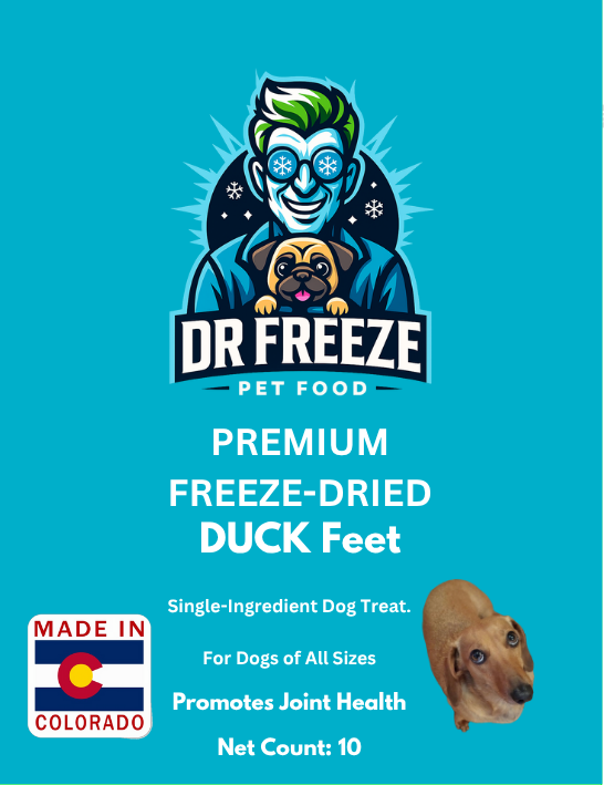 DR Freeze - Freeze Dried Duck Feet Dr Freeze Foods and Snacks
